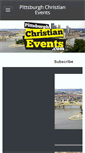 Mobile Screenshot of pittsburghchristianevents.com